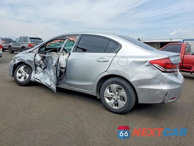 Drugie zdjęcie samochodu z przodu: 2013 HONDA CIVIC LX VIN:2HGFB2F50DH528952 - miniatura