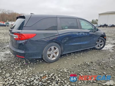Trzecie zdjęcie samochodu z tyłu: 2019 HONDA ODYSSEY EXL VIN:5FNRL6H78KB087668 - miniatura