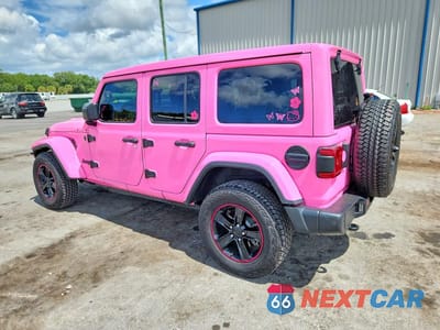 Drugie zdjęcie samochodu z przodu: 2022 JEEP WRANGLER UNLIMITED SAHARA VIN:1C4HJXEG5NW221905 - miniatura