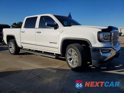 Czwarte zdjęcie samochodu z boku: 2018 GMC SIERRA C1500 SLT VIN:3GTP1NEC2JG519043 - miniatura