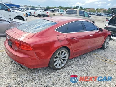 Trzecie zdjęcie samochodu z tyłu: 2012 AUDI A7 PRESTIGE VIN:WAU3GAFC1CN067808 - miniatura