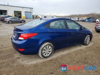 Trzecie zdjęcie samochodu z tyłu: 2016 HYUNDAI ACCENT SE VIN:KMHCT4AE7GU060717 - miniatura