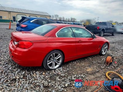 Trzecie zdjęcie samochodu z tyłu: 2017 BMW 430I VIN:WBA4U7C54H5D43172 - miniatura