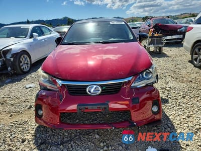 Piąte zdjęcie samochodu w środku: 2011 LEXUS CT 200 VIN:JTHKD5BHXB2032229 - miniatura