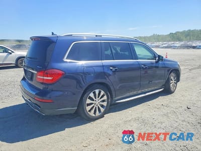 Trzecie zdjęcie samochodu z tyłu: 2017 MERCEDES-BENZ GLS 450 4MATIC VIN:4JGDF6EE5HA819885 - miniatura