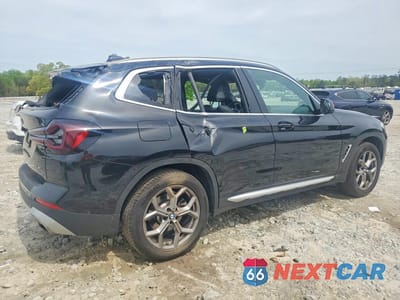 Trzecie zdjęcie samochodu z tyłu: 2024 BMW X3 SDRIVE30I VIN:5UX43DP03R9V04152 - miniatura