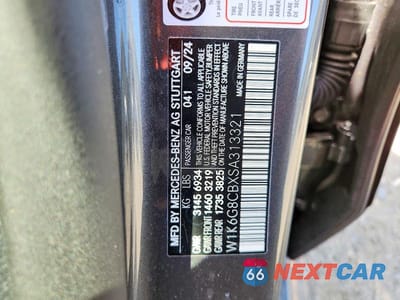Zdjęcie 12 z 12 samochodu: 2025 MERCEDES-BENZ S 63 E PERFORMANCE VIN:W1K6G8CBXSA313321 - miniatura