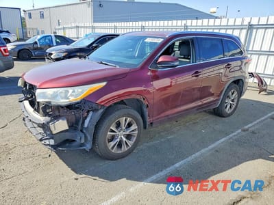 2014 TOYOTA HIGHLANDER XLE 5TDKKRFH2ES013308 - główne zdjęcie licytacji z USA - miniatura