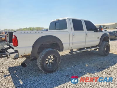 Trzecie zdjęcie samochodu z tyłu: 2014 FORD F250 SUPER DUTY VIN:1FT7W2BT8EEA83655 - miniatura