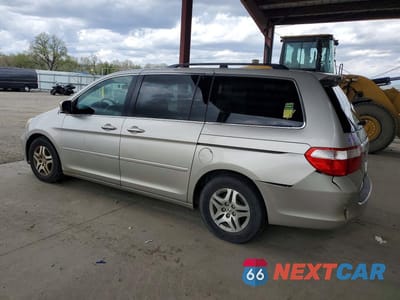 Drugie zdjęcie samochodu z przodu: 2005 HONDA ODYSSEY EXL VIN:5FNRL38785B001990 - miniatura