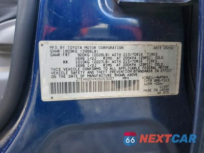Zdjęcie 13 z 13 samochodu: 2002 TOYOTA RAV4 BASE VIN:JTEHH20VX26063007 - miniatura