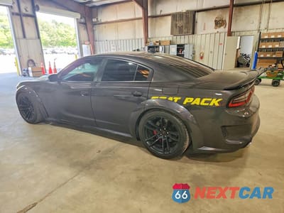 Drugie zdjęcie samochodu z przodu: 2021 DODGE CHARGER SCAT PACK VIN:2C3CDXGJ4MH527778 - miniatura