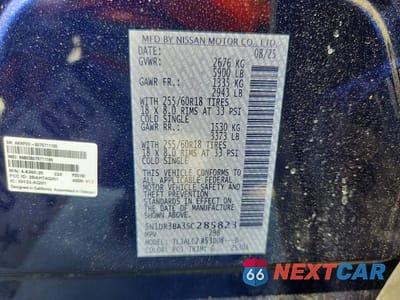 Zdjęcie 14 z 14 samochodu: 2025 NISSAN PATHFINDER SV VIN:5N1DR3BA3SC285823 - miniatura