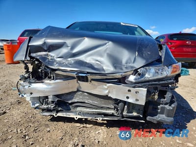 Piąte zdjęcie samochodu w środku: 2012 HONDA CIVIC LX VIN:2HGFB2F57CH559887 - miniatura