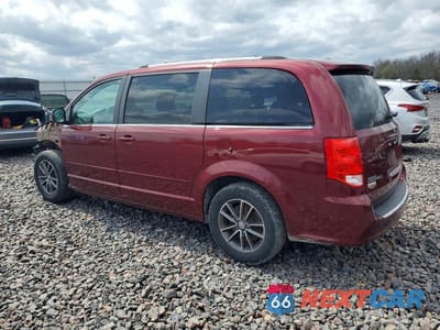 Drugie zdjęcie samochodu z przodu: 2017 DODGE GRAND CARAVAN SXT VIN:2C4RDGCG2HR787211 - miniatura