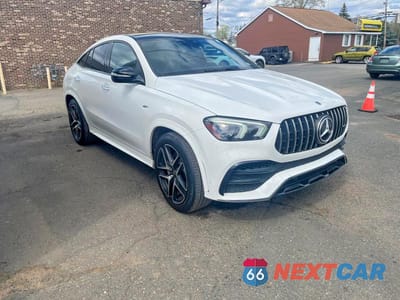 Czwarte zdjęcie samochodu z boku: 2021 MERCEDES-BENZ GLE COUPE AMG 53 4MATIC VIN:4JGFD6BB3MA566598 - miniatura