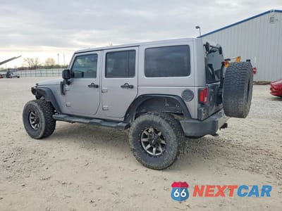 Drugie zdjęcie samochodu z przodu: 2014 JEEP WRANGLER UNLIMITED SAHARA VIN:1C4BJWEG7EL296431 - miniatura