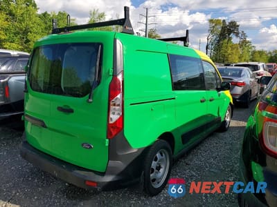 Trzecie zdjęcie samochodu z tyłu: 2021 FORD TRANSIT CONNECT XL VIN:NM0LS7E26M1506181 - miniatura