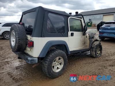 Trzecie zdjęcie samochodu z tyłu: 2003 JEEP WRANGLER / TJ RUBICON VIN:1J4FA69SX3P365662 - miniatura