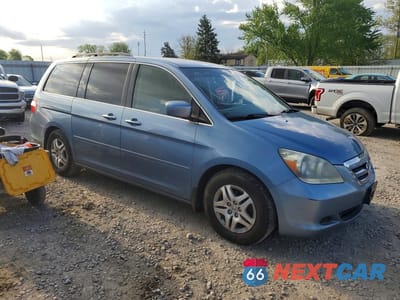 Czwarte zdjęcie samochodu z boku: 2006 HONDA ODYSSEY EX VIN:5FNRL384X6B064824 - miniatura