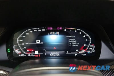 Zdjęcie 8 z 10 samochodu: 2021 BMW X5 M VIN:5YMJU0C09M9E32439 - miniatura