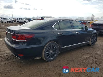Trzecie zdjęcie samochodu z tyłu: 2017 LEXUS LS 460 BASE VIN:JTHCL5EF9H5028777 - miniatura