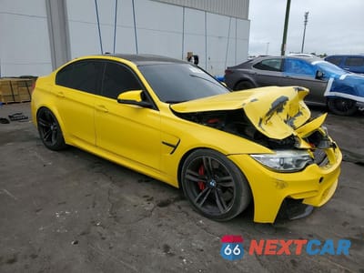 Czwarte zdjęcie samochodu z boku: 2016 BMW M3 VIN:WBS8M9C59G5E68160 - miniatura