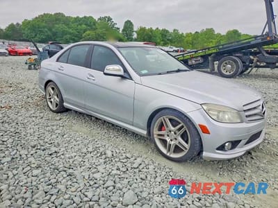 Czwarte zdjęcie samochodu z boku: 2009 MERCEDES-BENZ C 300 VIN:WDDGF54X19F208793 - miniatura