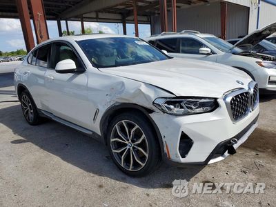 Czwarte zdjęcie samochodu z boku: 2022 BMW X4 XDRIVE30I VIN:5UX33DT03N9L55513 - miniatura