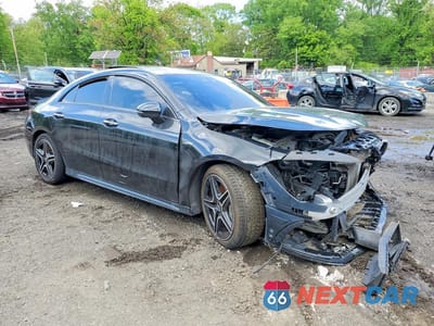 Czwarte zdjęcie samochodu z boku: 2021 MERCEDES-BENZ CLA AMG 35 4MATIC VIN:W1K5J5BB4MN179155 - miniatura