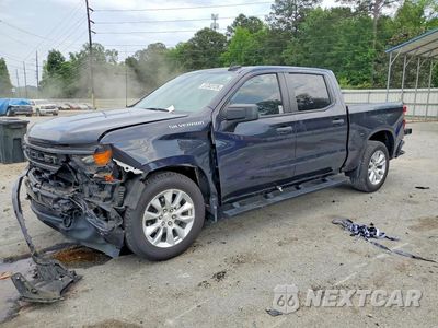 2022 CHEV SILVERADO C1500 CUSTOM 1GCPABEK7NZ632787 - główne zdjęcie licytacji z USA - miniatura