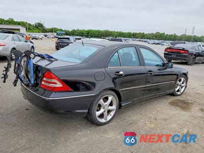 Trzecie zdjęcie samochodu z tyłu: 2006 MERCEDES-BENZ C 230 VIN:WDBRF52H66F743594 - miniatura