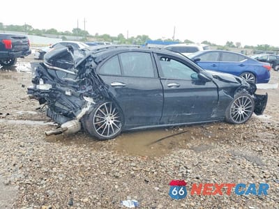 Trzecie zdjęcie samochodu z tyłu: 2018 MERCEDES-BENZ C 43 4MATIC AMG VIN:55SWF6EB4JU257041 - miniatura