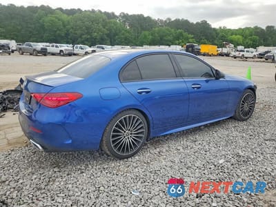 Trzecie zdjęcie samochodu z tyłu: 2022 MERCEDES-BENZ C 300 VIN:W1KAF4GB3NR045038 - miniatura
