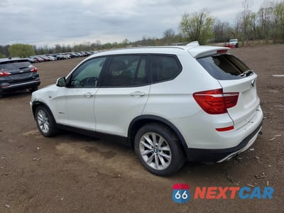 Drugie zdjęcie samochodu z przodu: 2016 BMW X3 VIN:5UXWX9C58G0D75955 - miniatura