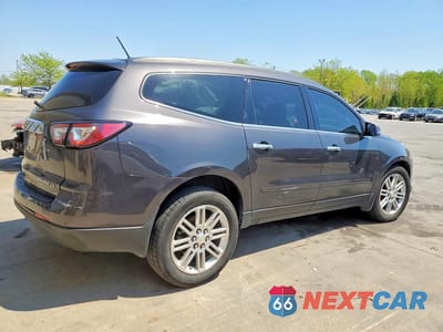 Trzecie zdjęcie samochodu z tyłu: 2014 CHEVROLET TRAVERSE LT VIN:1GNKRGKD7EJ239268 - miniatura