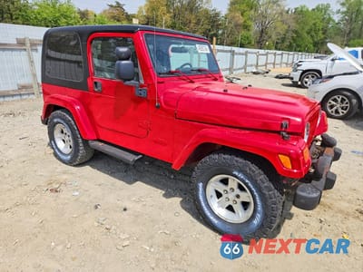 Czwarte zdjęcie samochodu z boku: 2006 JEEP WRANGLER / TJ SPORT VIN:1J4FA49S46P767105 - miniatura