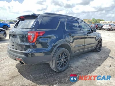 Trzecie zdjęcie samochodu z tyłu: 2016 FORD EXPLORER SPORT VIN:1FM5K8GT1GGC98960 - miniatura