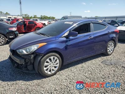 2012 HYUNDAI ELANTRA GLS 5NPDH4AE5CH096405 - główne zdjęcie licytacji z USA - miniatura