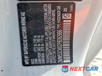 Zdjęcie 12 z 12 samochodu: 2023 BMW M240XI VIN:3MW53CM02P8D62966 - miniatura