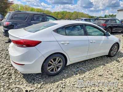 Trzecie zdjęcie samochodu z tyłu: 2018 HYUNDAI ELANTRA VALUE EDITION VIN:5NPD84LF9JH227306 - miniatura