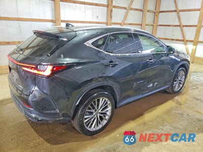 Trzecie zdjęcie samochodu z tyłu: 2022 LEXUS NX 350 VIN:2T2HGCEZ6NC010578 - miniatura