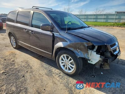 Czwarte zdjęcie samochodu z boku: 2018 DODGE GRAND CARAVAN SXT VIN:2C4RDGCG7JR208431 - miniatura