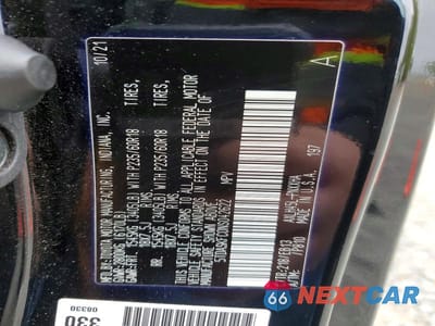 Zdjęcie 13 z 13 samochodu: 2022 TOYOTA SIENNA XLE VIN:5TDASKFC0NS042622 - miniatura