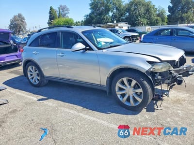 Czwarte zdjęcie samochodu z boku: 2003 INFINITI FX35 BASE VIN:JNRAS08U93X000077 - miniatura