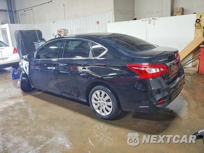 Drugie zdjęcie samochodu z przodu: 2019 NISSAN SENTRA S VIN:3N1AB7AP7KY282975 - miniatura