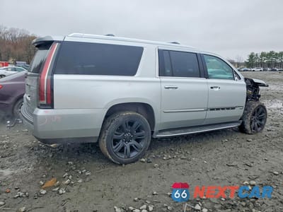 Trzecie zdjęcie samochodu z tyłu: 2020 CADILLAC ESCALADE ESV LUXURY VIN:1GYS4HKJ6LR230461 - miniatura