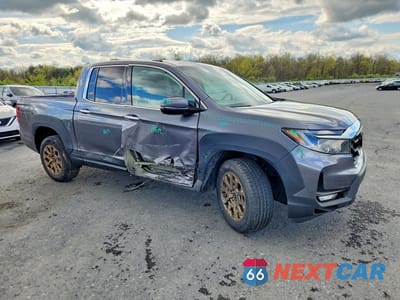 Czwarte zdjęcie samochodu z boku: 2022 HONDA RIDGELINE RTL VIN:5FPYK3F71NB035701 - miniatura
