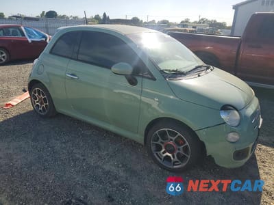 Czwarte zdjęcie samochodu z boku: 2015 FIAT 500 SPORT VIN:3C3CFFBR2FT579843 - miniatura
