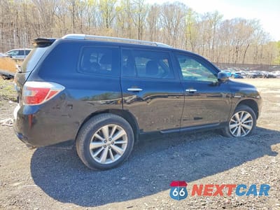 Trzecie zdjęcie samochodu z tyłu: 2008 TOYOTA HIGHLANDER HYBRID BASE VIN:JTEEW41A282015100 - miniatura